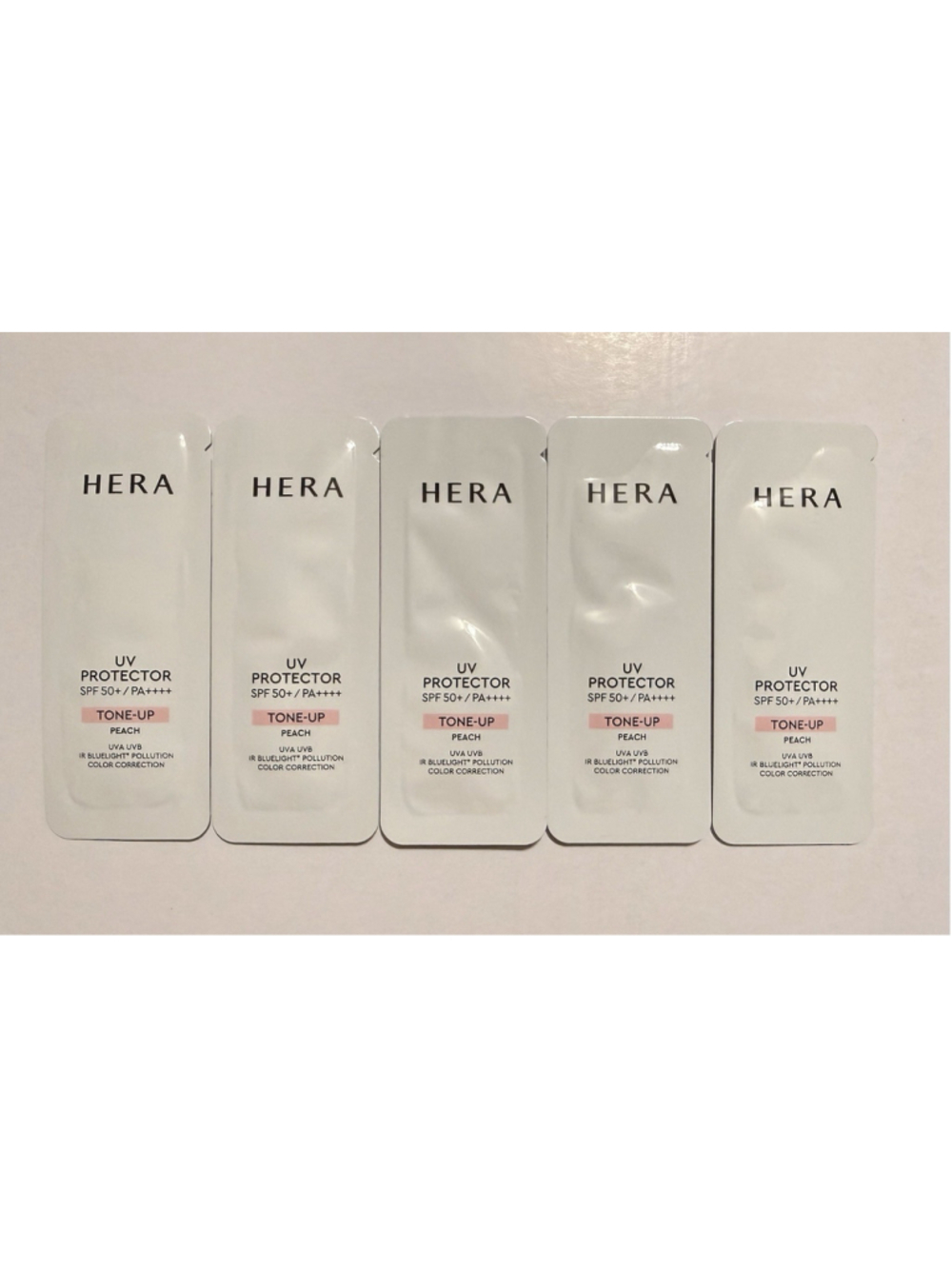 HERA UV Protector Tone-up PEACH 1ml x 50pcs SPF50+ PA++++
